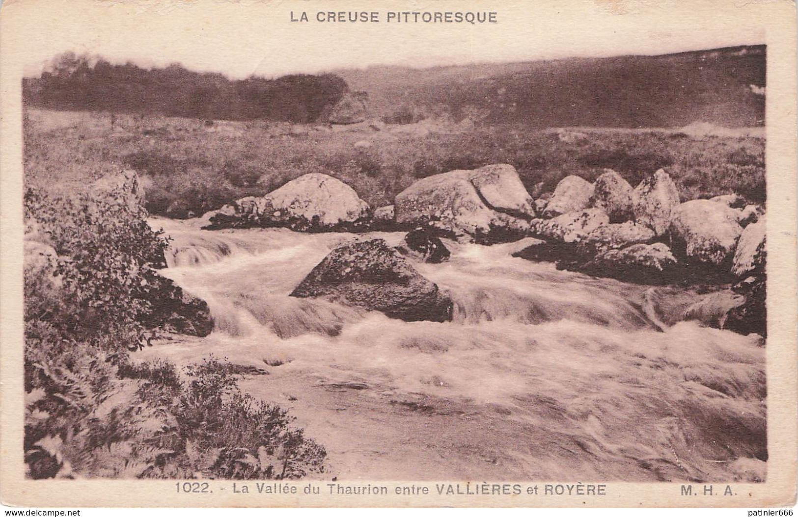 La Vallee Du Thaurion Entre Vallieres Et Royere - Other & Unclassified