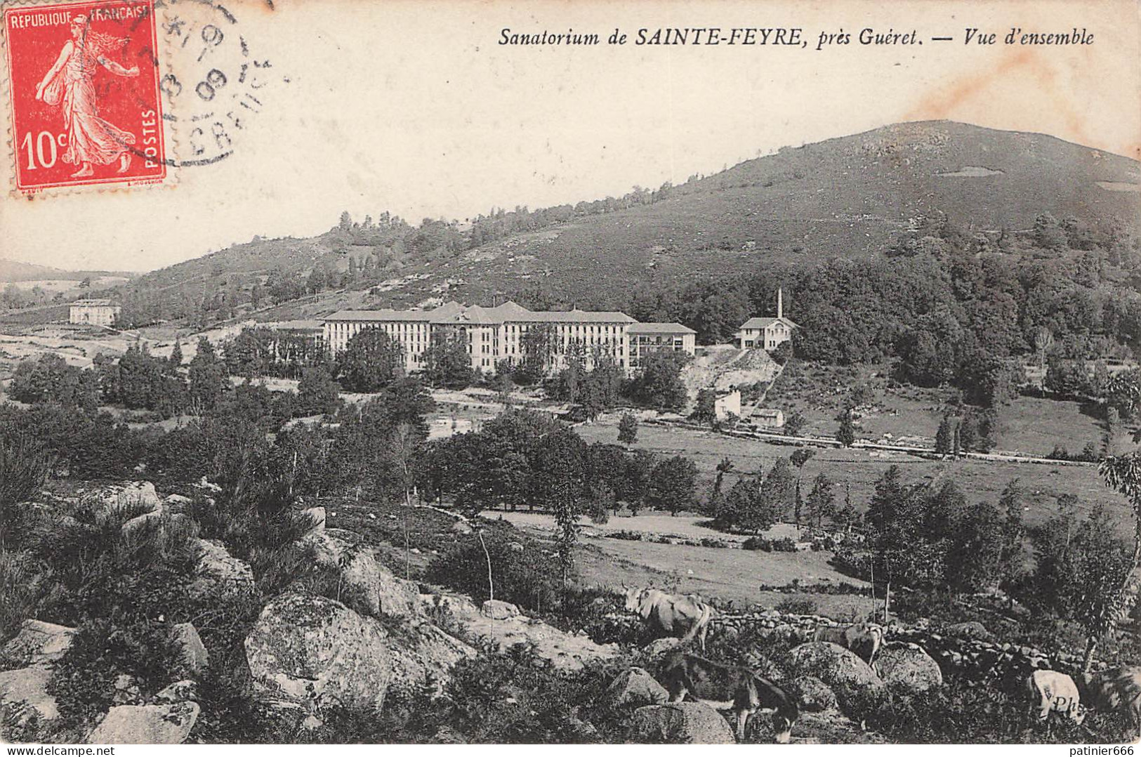 Sanatorium De Sainte Feyre Pres Gueret Vue D'ensemble - Other & Unclassified