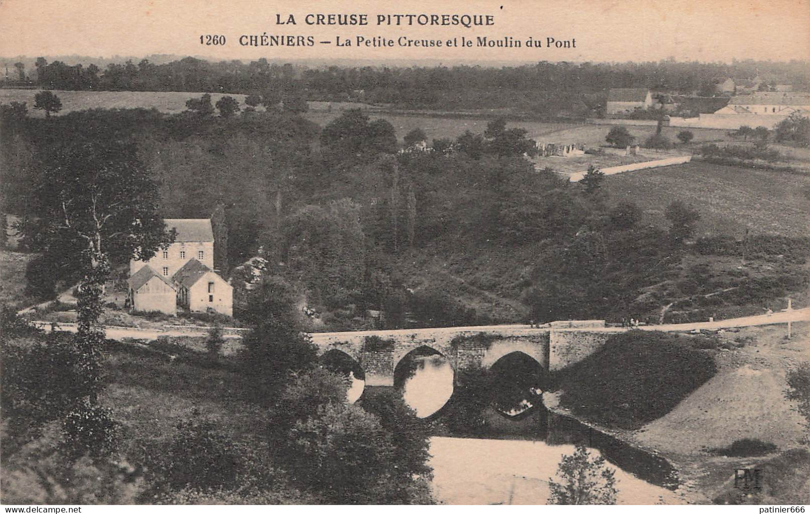 Cheniers La Petite Creuse Et Le Moulin Du Pont - Other & Unclassified