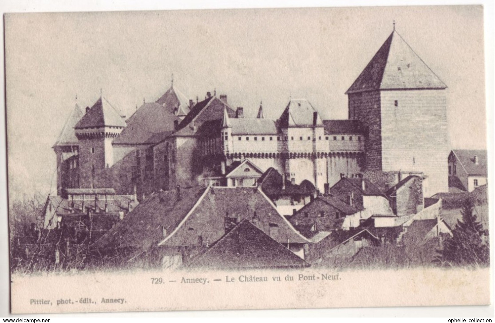 France - 74 -  Annecy - Le Château Vu Du Pont Neuf - 6816 - Annecy