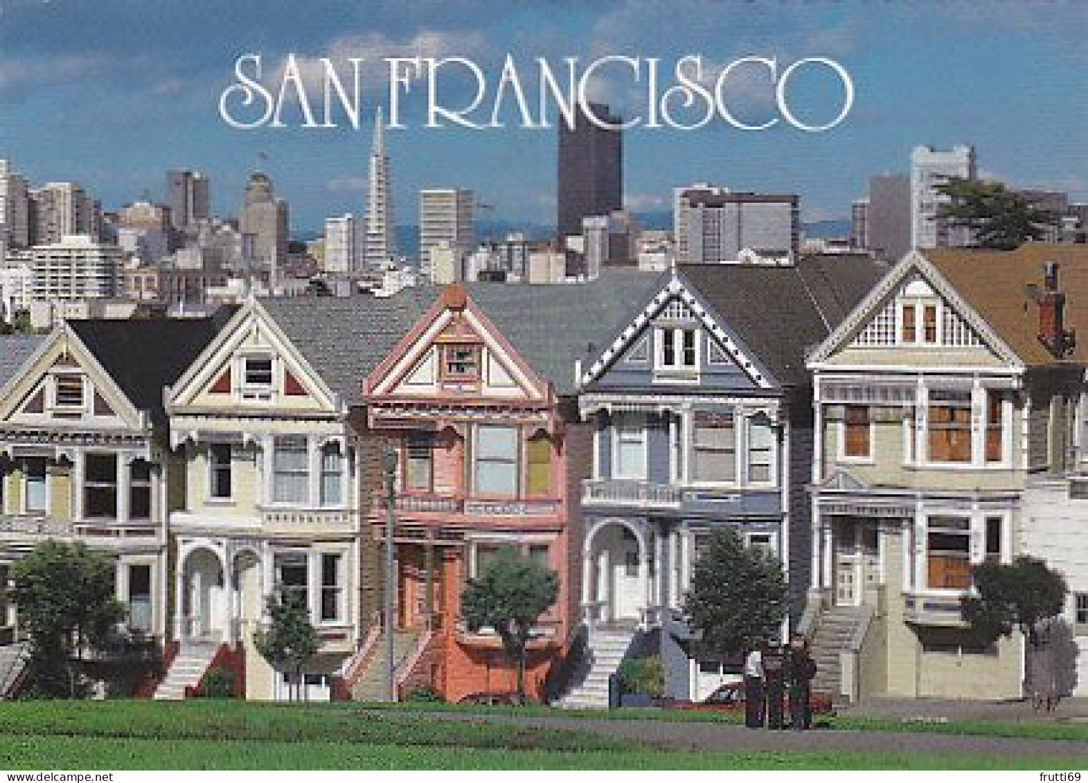 AK 214871 USA - California - San Francisco - Victorian Homes On Steiner Street - San Francisco