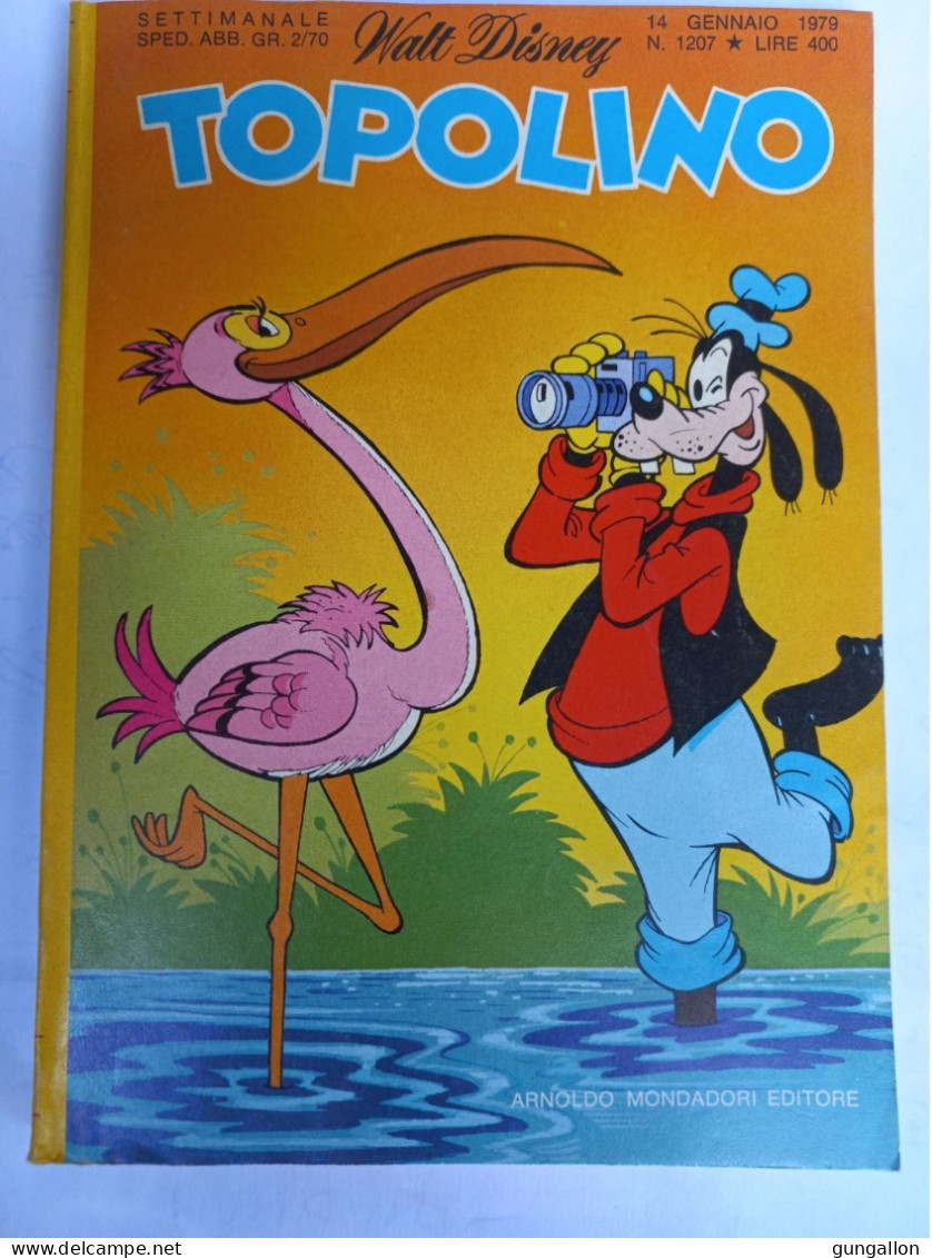 Topolino (Mondadori 1979)  N. 1207 - Disney