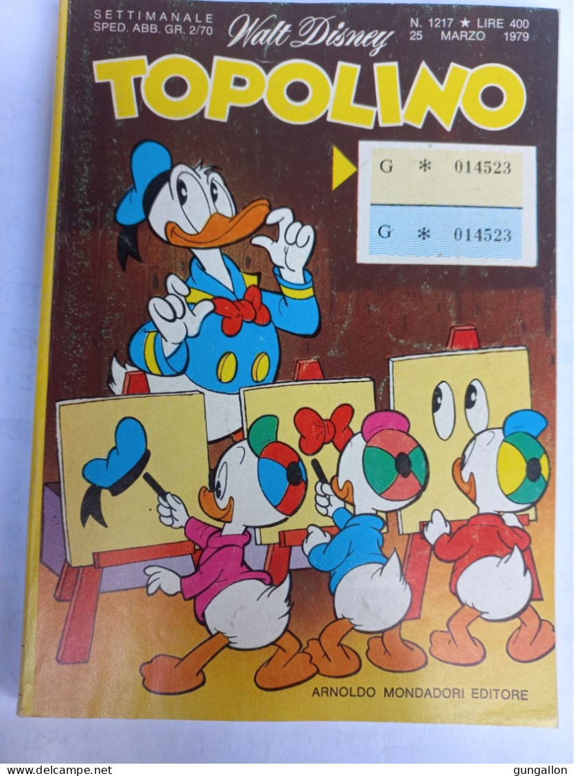 Topolino (Mondadori 1979)  N. 1217 - Disney