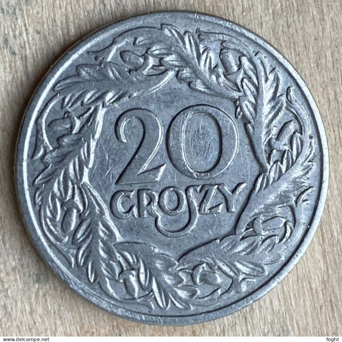 1923 Poland Standard Coinage Coin 20 Groszy,Y#12,7304 - Poland