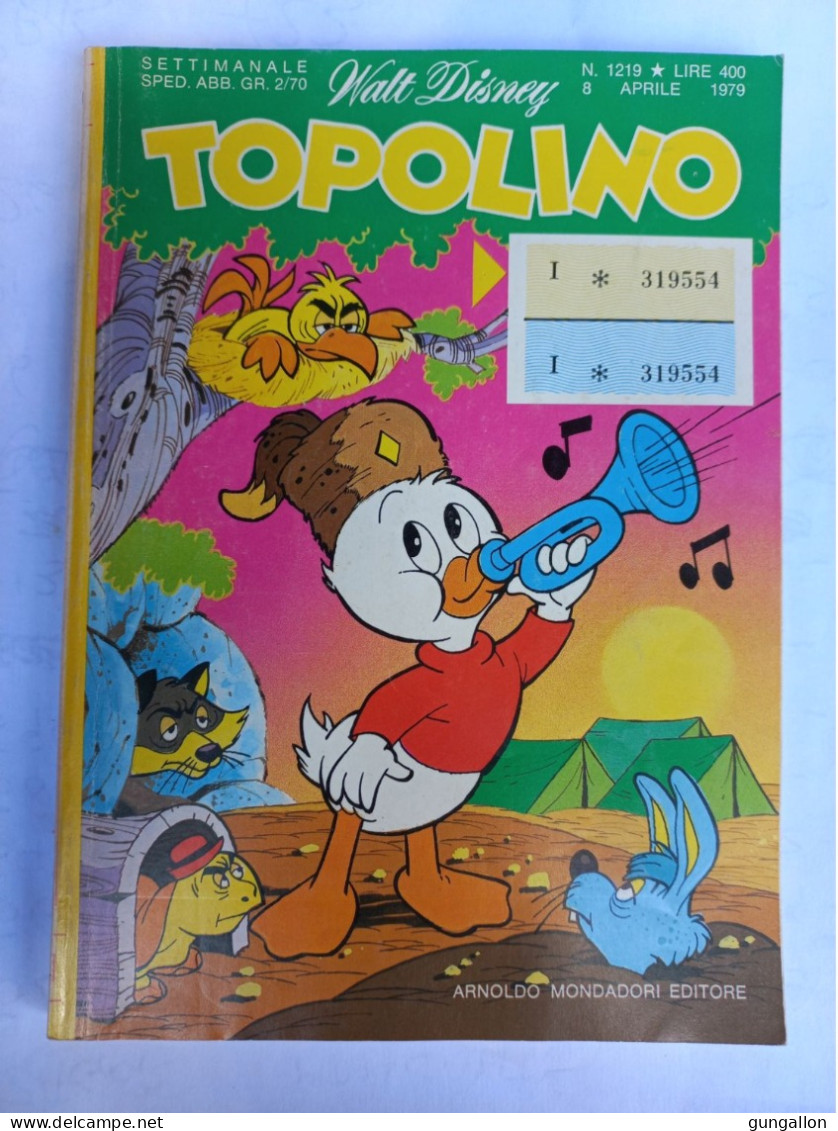 Topolino (Mondadori 1979)  N. 1219 - Disney