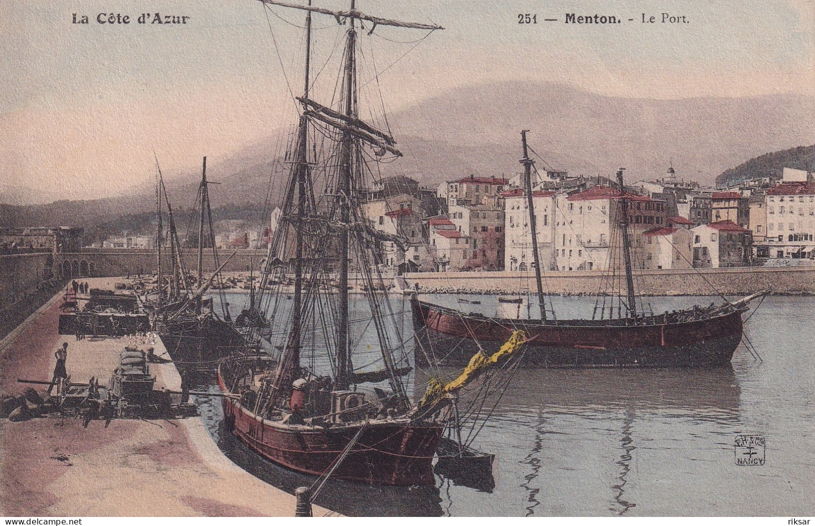 MENTON(BATEAU VOILIER) - Menton