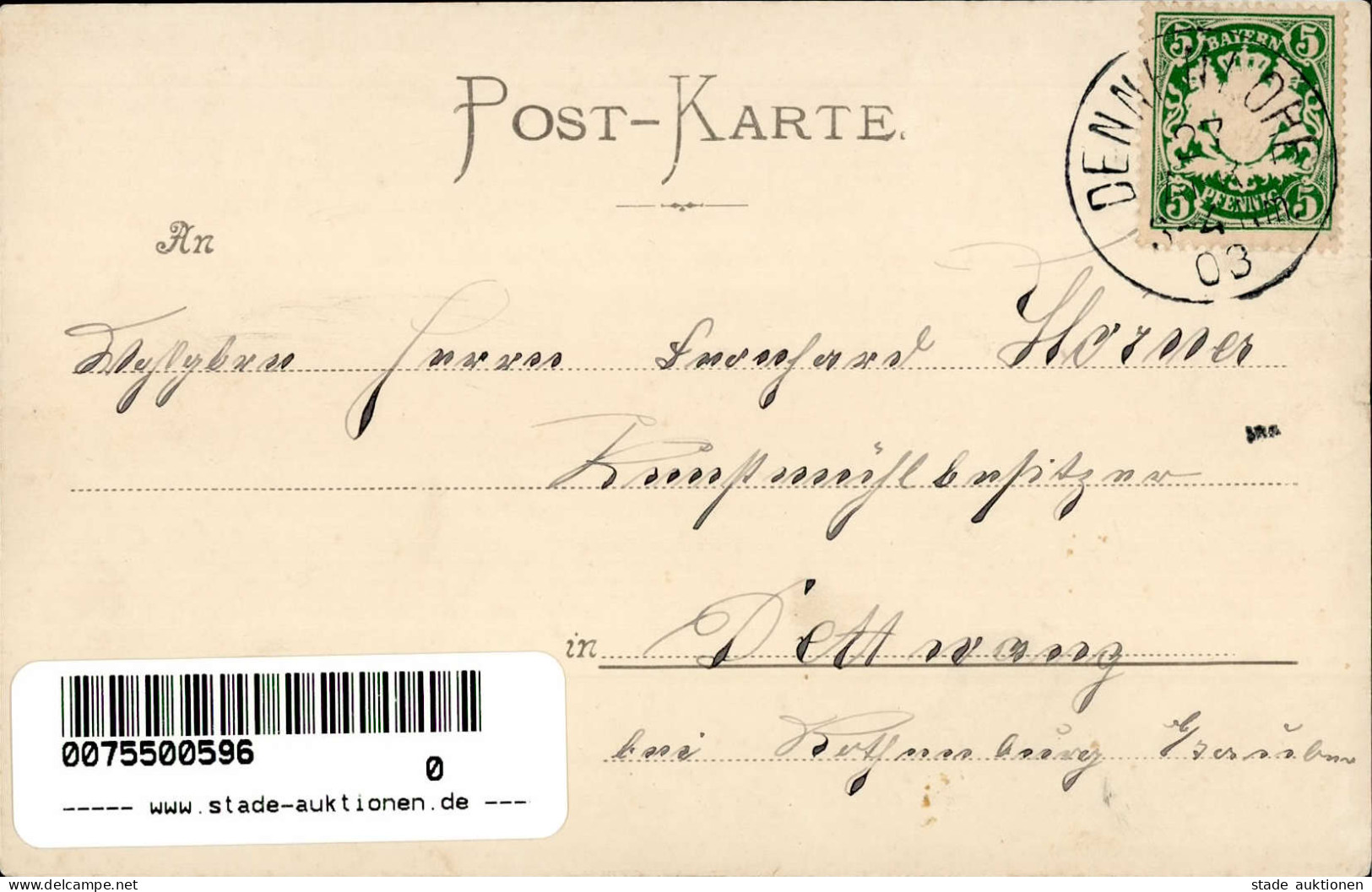 Dennenlohe (8821) 1903 II (Stauchung) - Other & Unclassified