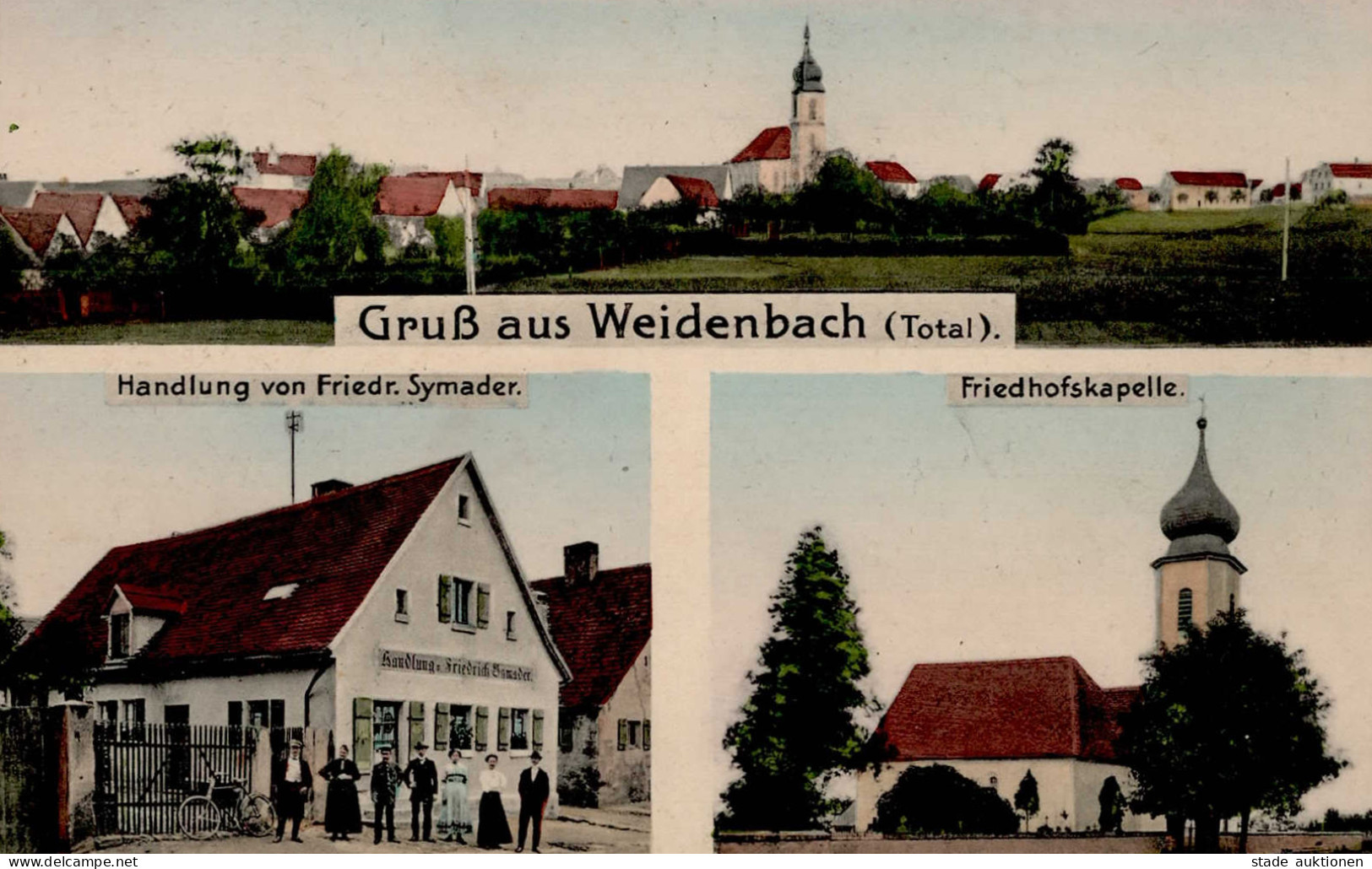 Weidenbach (8825) Handlung Symader, Friedr. Friedhofskapelle I-II - Other & Unclassified