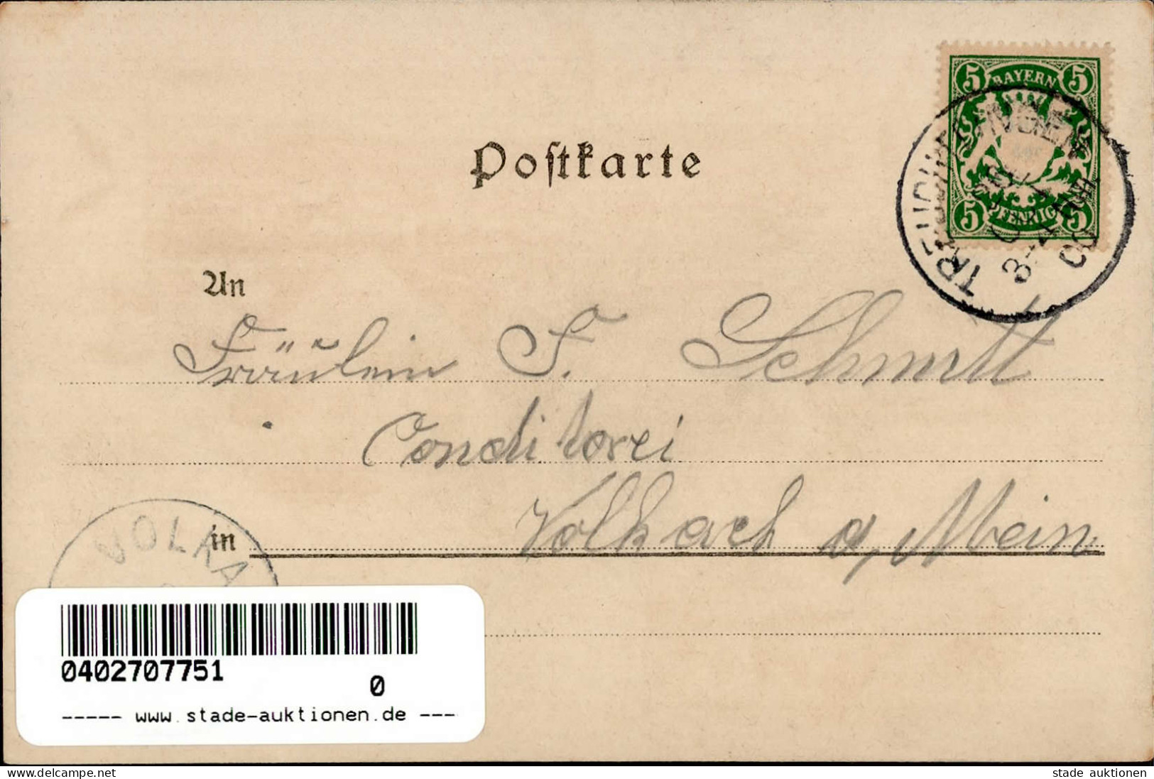 Treuchtlingen (8830) Bahnhof Postamt 1900 I- - Sonstige & Ohne Zuordnung
