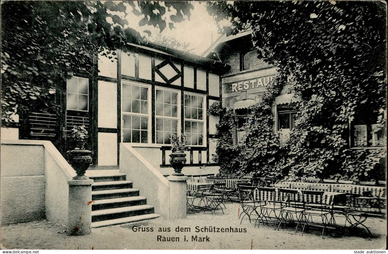 Rauen (o-1241) Schützenhaus II (Stauchung) - Autres & Non Classés