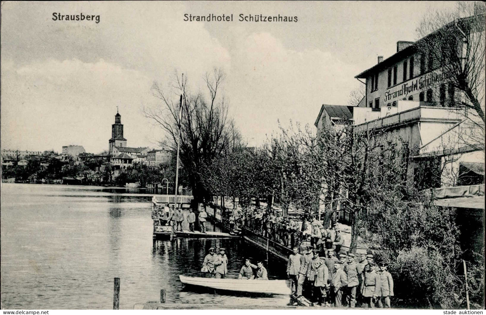 Strausberg (o-1260) Strandhotel Schützenhaus I - Other & Unclassified