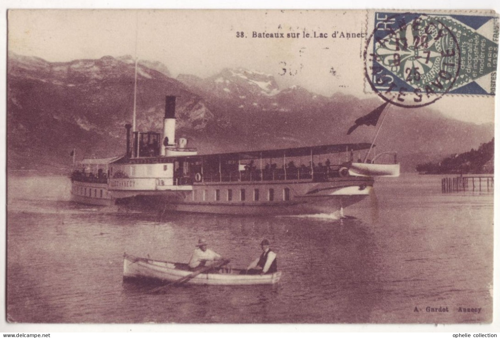 France - 74 -  Annecy - Bateaux Sur Le Lac - 6820 - Annecy