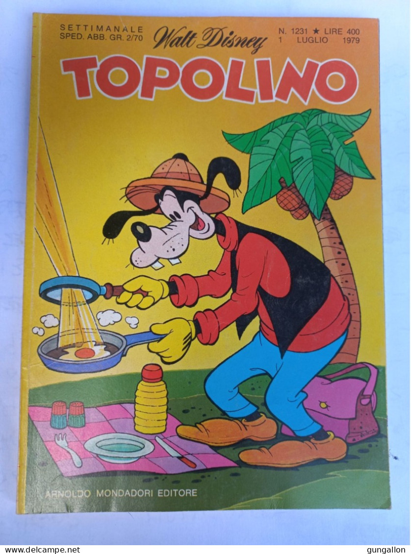 Topolino (Mondadori 1979)  N. 1231 - Disney