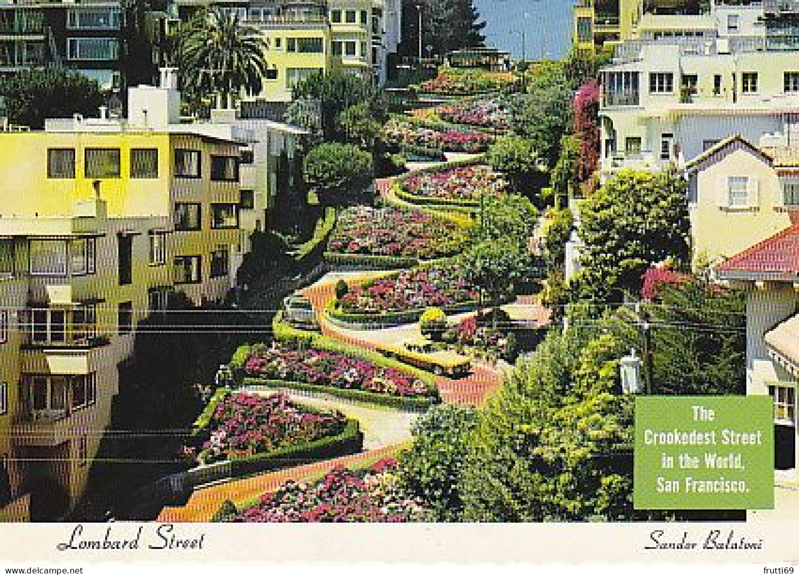 AK 214883 USA - California - Lombard Street - San Francisco