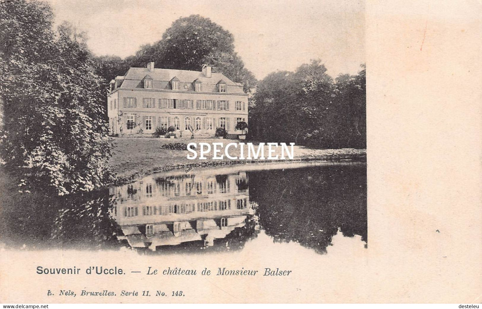 Le Château De Monsieur Balser  -  Uccle - Ukkel - Uccle - Ukkel