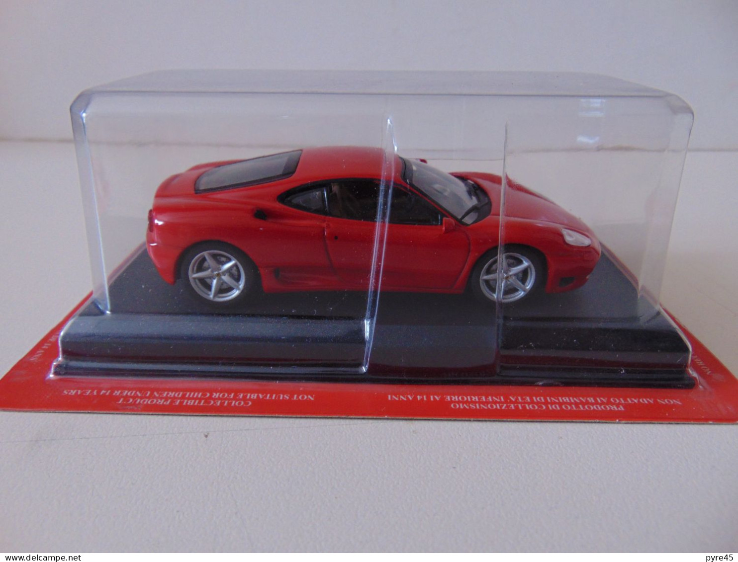 Voiture " Ferrari 360 Modena " échelle 1:43 Sous Blister - Toy Memorabilia