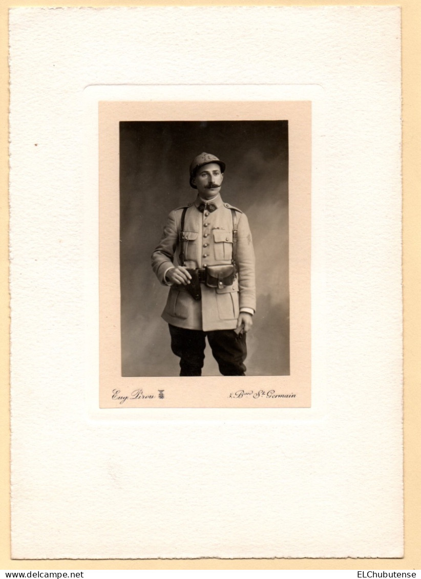 Lot photos officier 50e puis 250e régiment artillerie poilus Front guerre 14-18 WW1