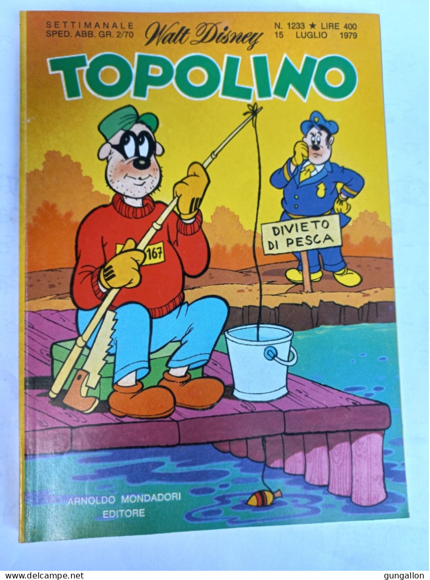 Topolino (Mondadori 1979)  N. 1233 - Disney