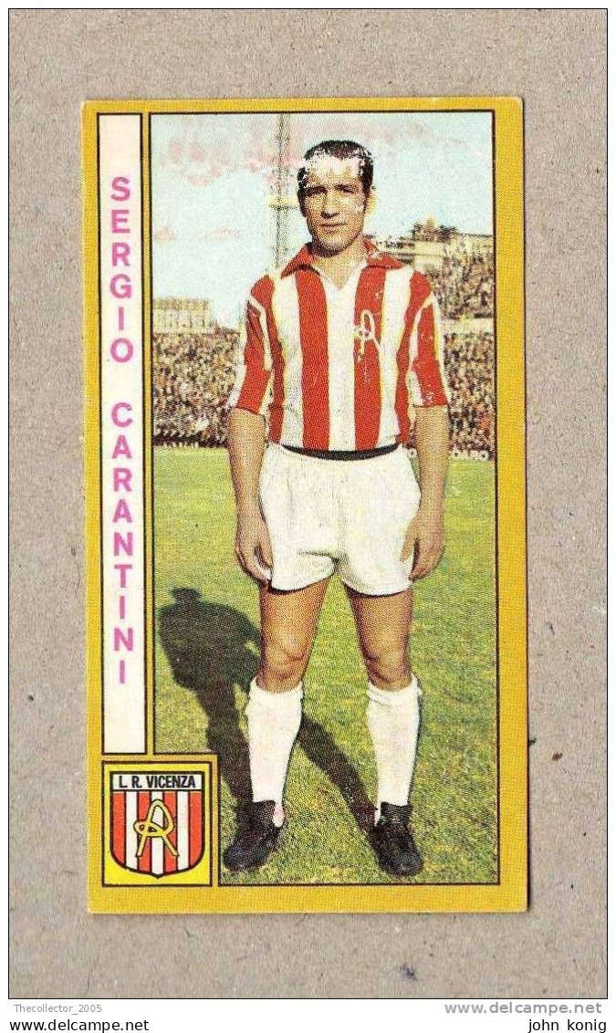 CALCIATORI - CALCIO - Figurine Panini 1969-1970 # L. R. Vicenza (Sergio Carantini) - Italian Edition