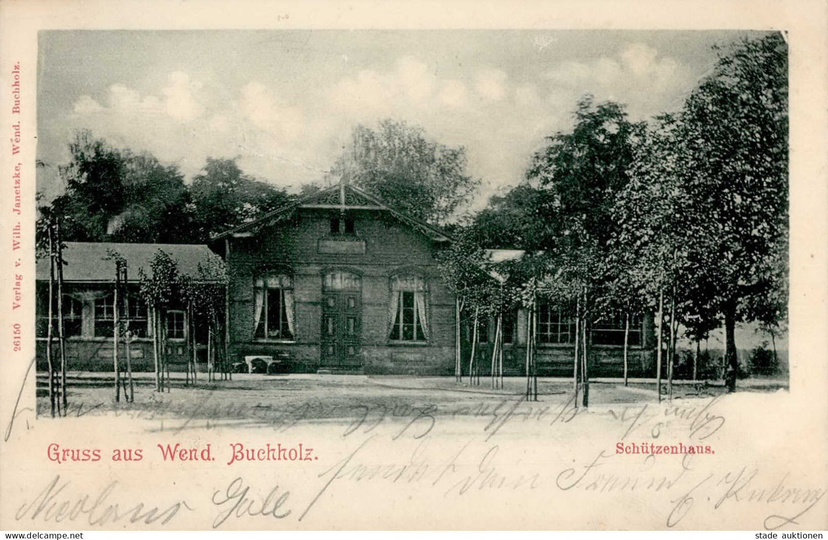 Märkisch Buchholz (o-1605) Schützenhaus 1903 II (Stauchung) - Other & Unclassified