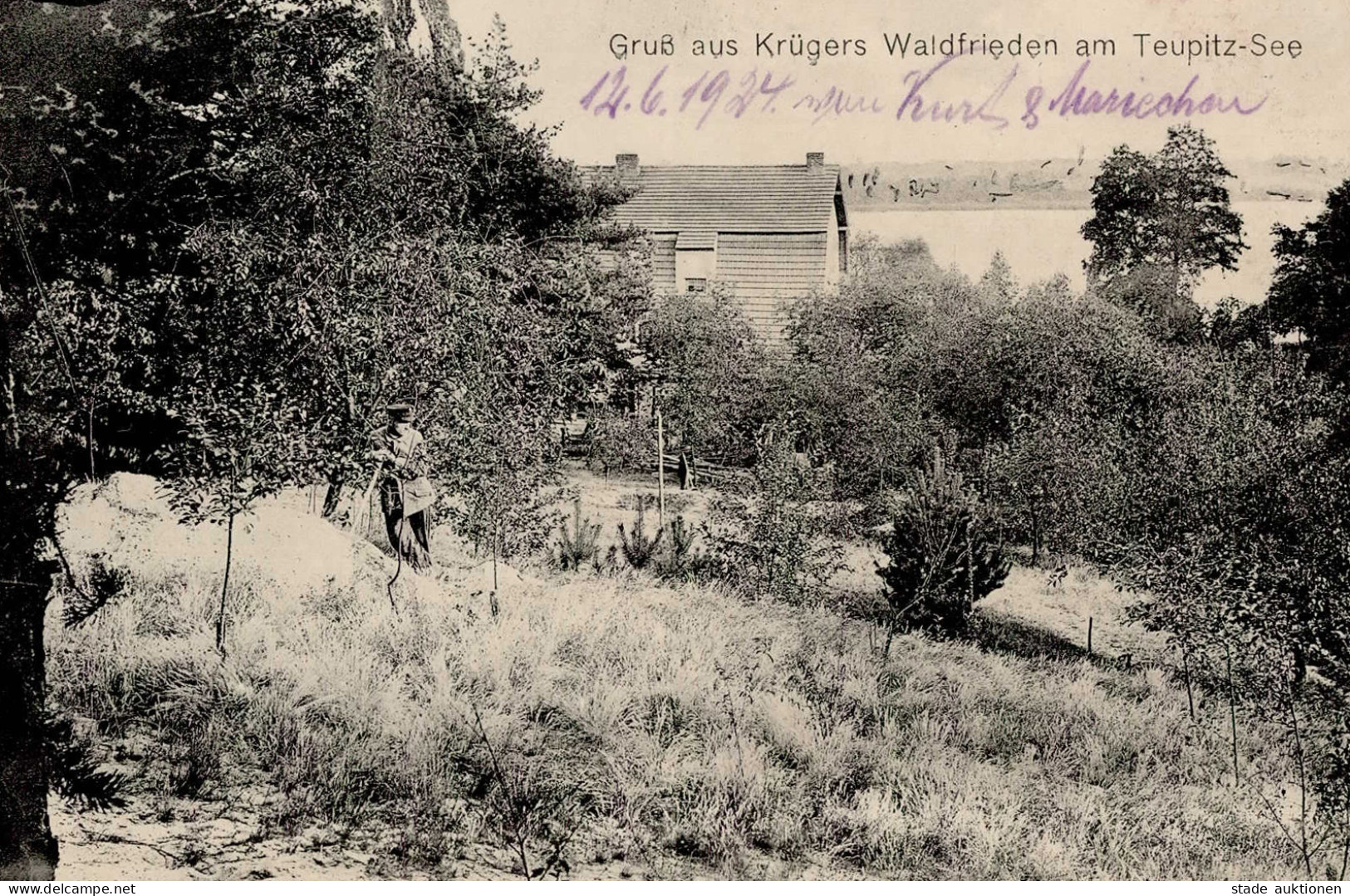 Teupitz (o-1612) Gasthaus Krügers Waldfrieden I - Other & Unclassified