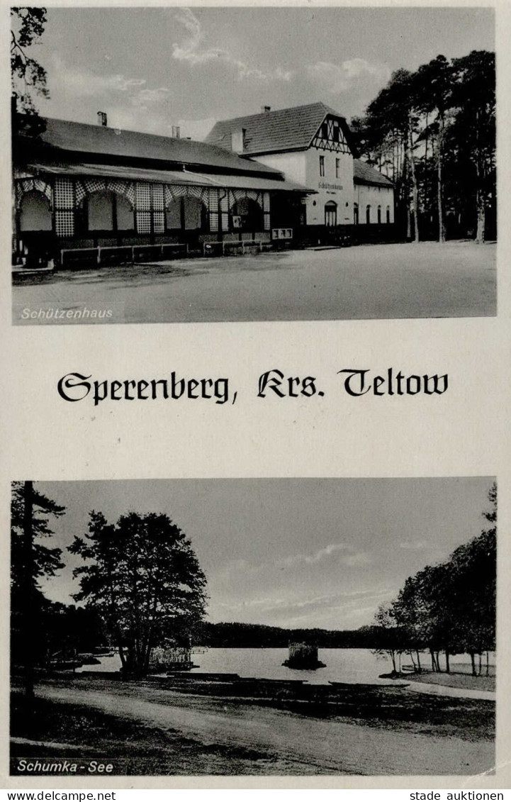 Sperenberg (o-1637) Schützenhaus II (kleine Stauchung, Marke Entfernt) - Other & Unclassified
