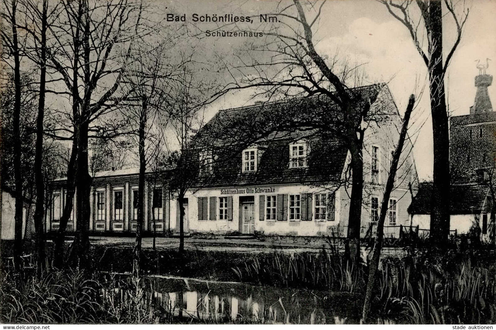 Ziesar (o-1807) Schützenhaus 1914 I- - Other & Unclassified
