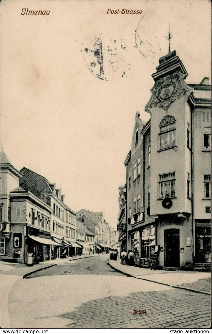 Lindenberg (o-1921) Post-Strasse 1912 I - Otros & Sin Clasificación