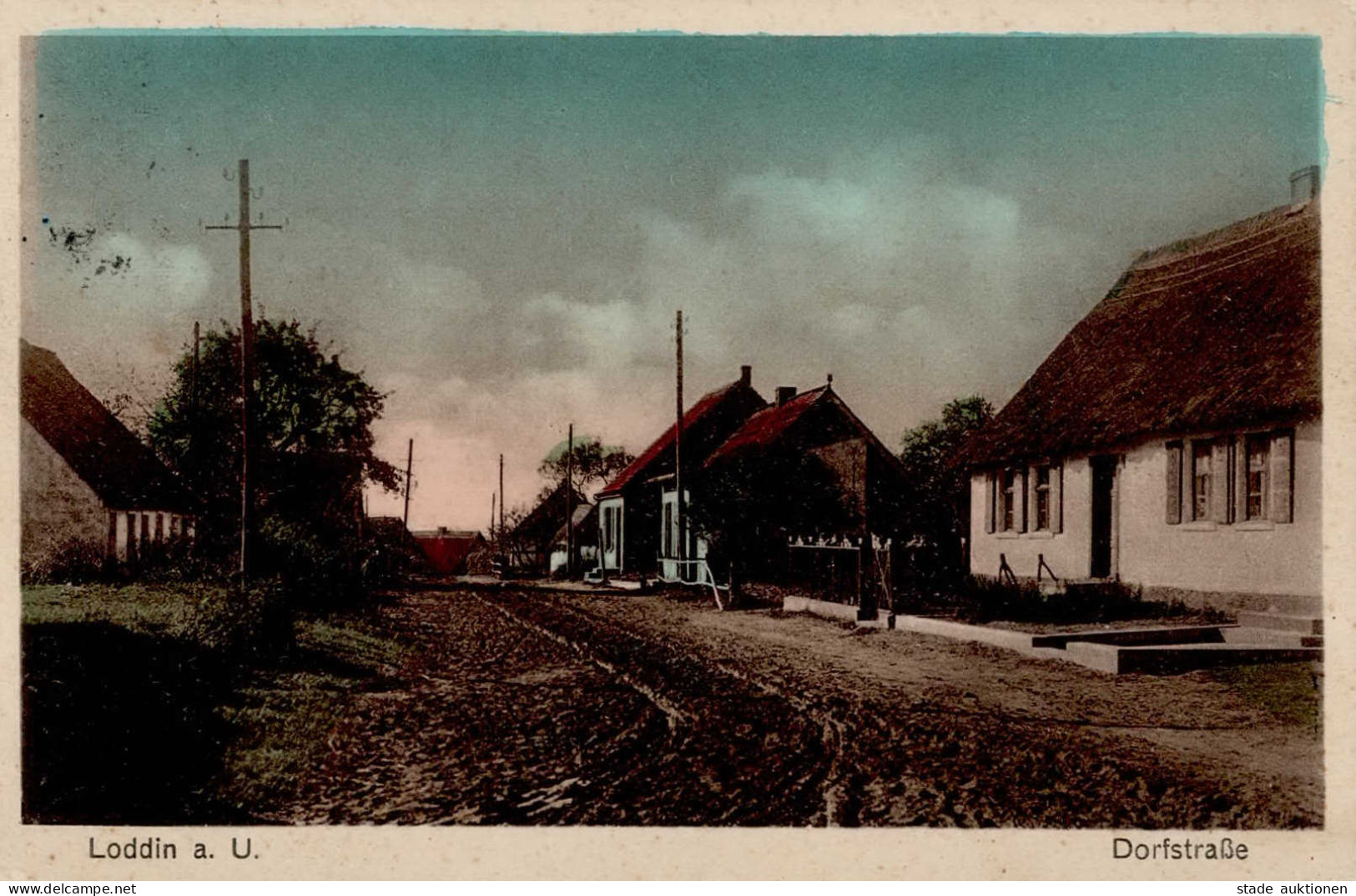 Loddin (o-2224) Dorfstrasse 1934 I-II - Other & Unclassified