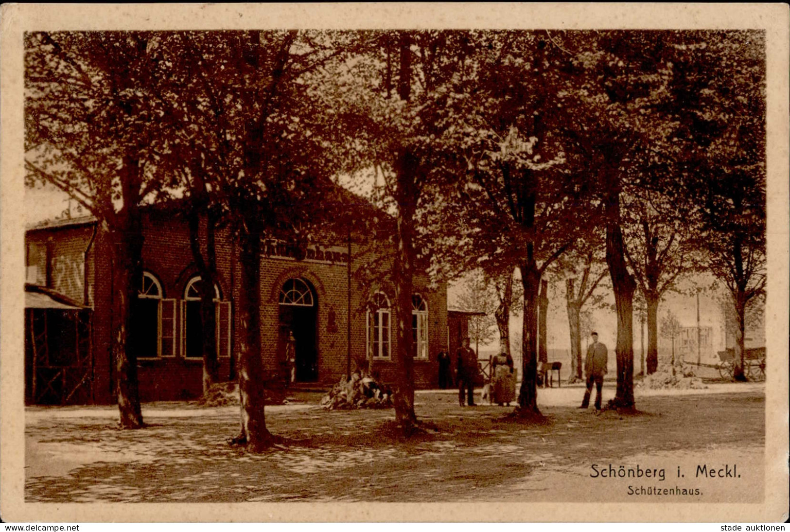 Schönberg (o-2440) Schützenhaus 1909 I-II - Other & Unclassified
