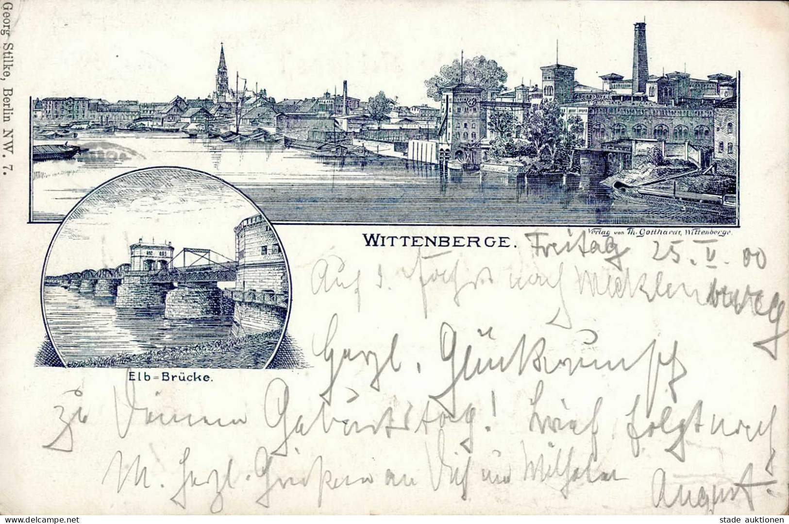 Wittenberge (o-2900) 1900 II (Stauchung) - Autres & Non Classés