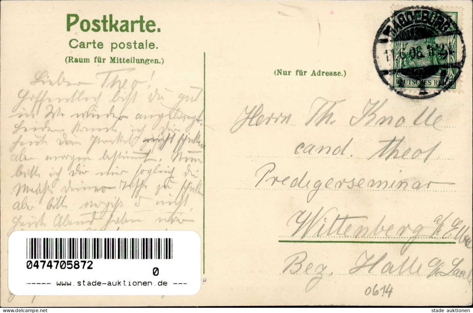 Magdeburg (o-3000) Schützenhaus 1908 I - Magdeburg