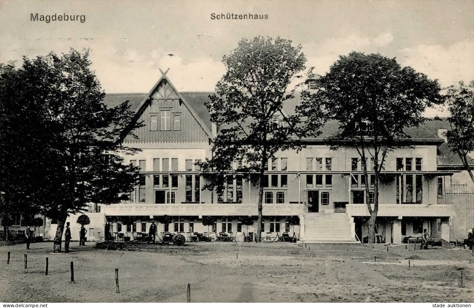 Magdeburg (o-3000) Schützenhaus 1915 I- - Maagdenburg
