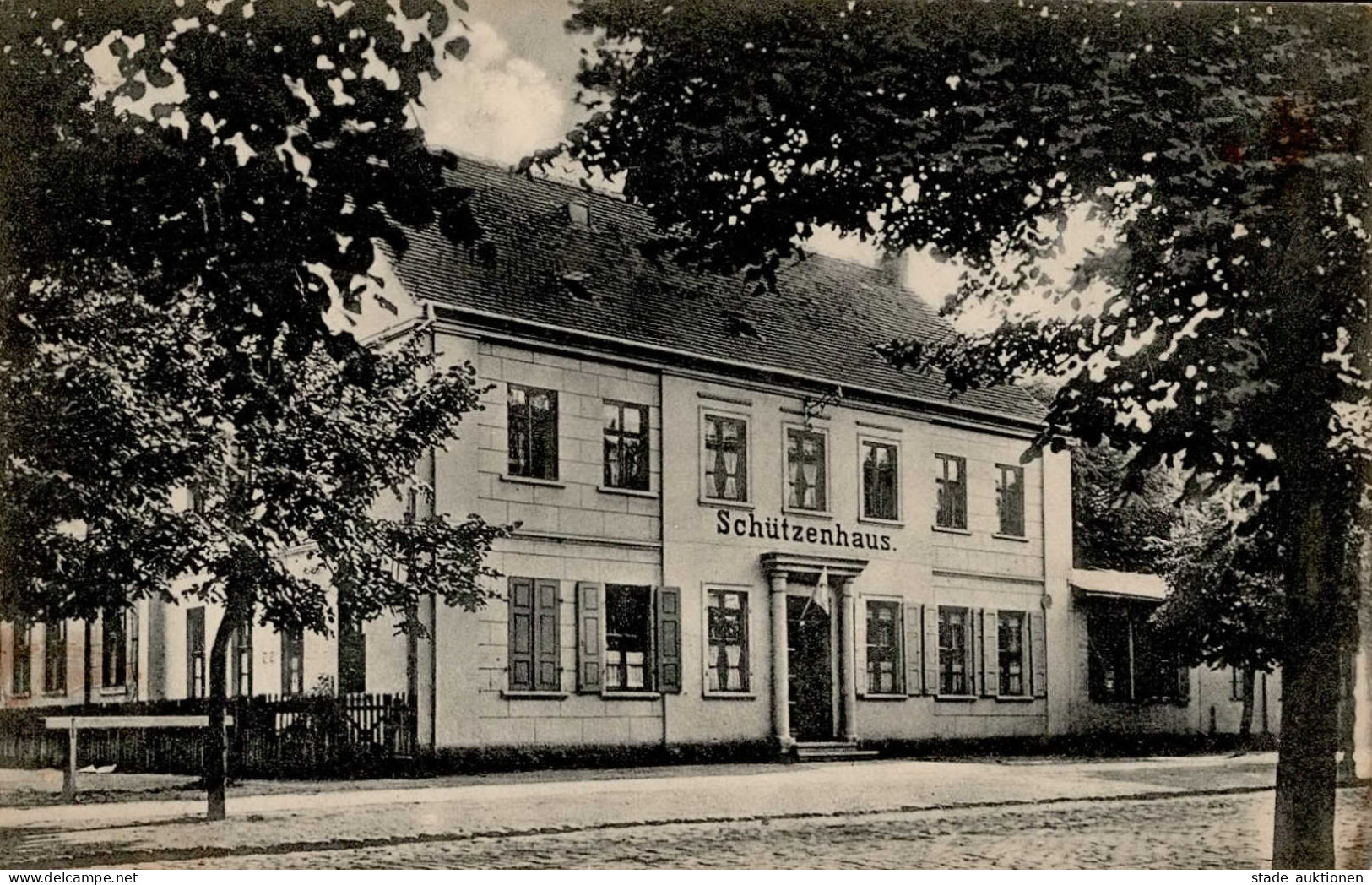 Burg (o-3270) Schützenhaus 1916 I- - Autres & Non Classés