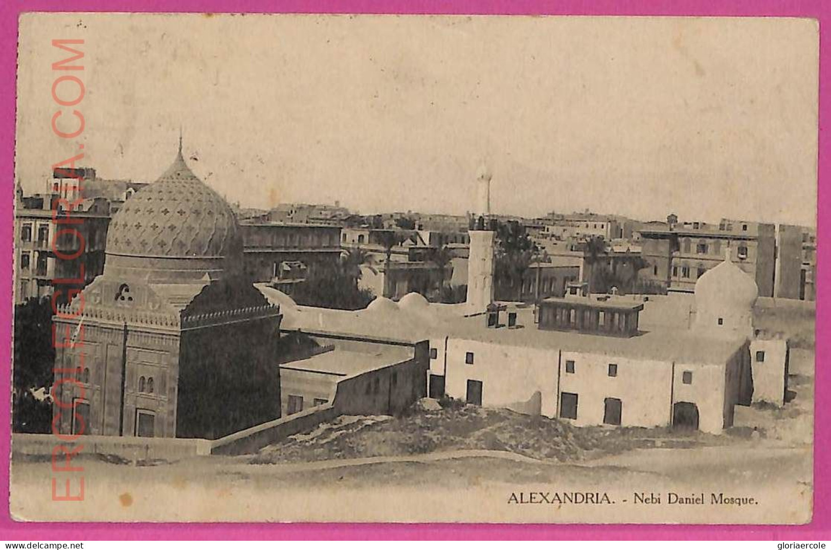 Ag2874 - EGYPT - VINTAGE POSTCARD - Alexandria  - 1917 - Alexandrie