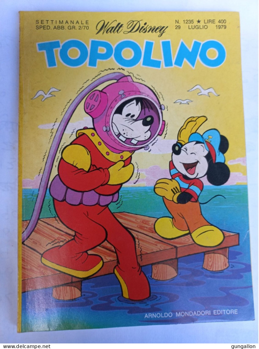 Topolino (Mondadori 1979)  N. 1235 - Disney