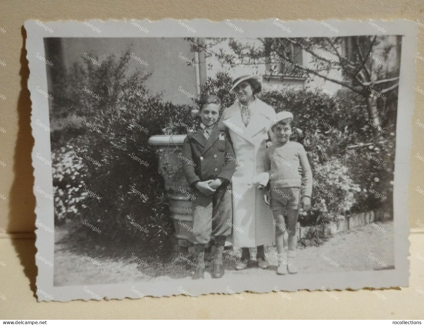 France Photo Persons MENTON 1935 - Europa