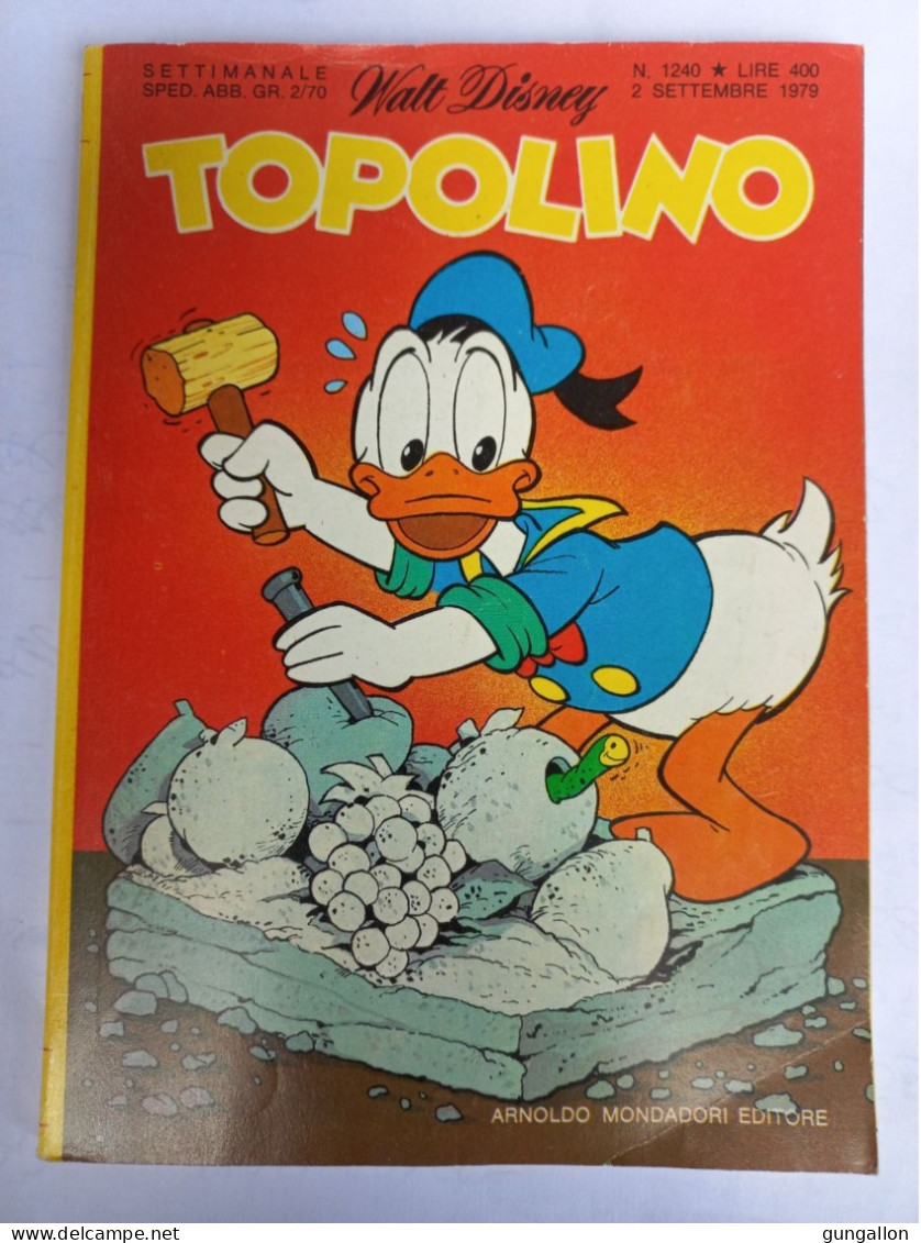 Topolino (Mondadori 1979)  N. 1240 - Disney