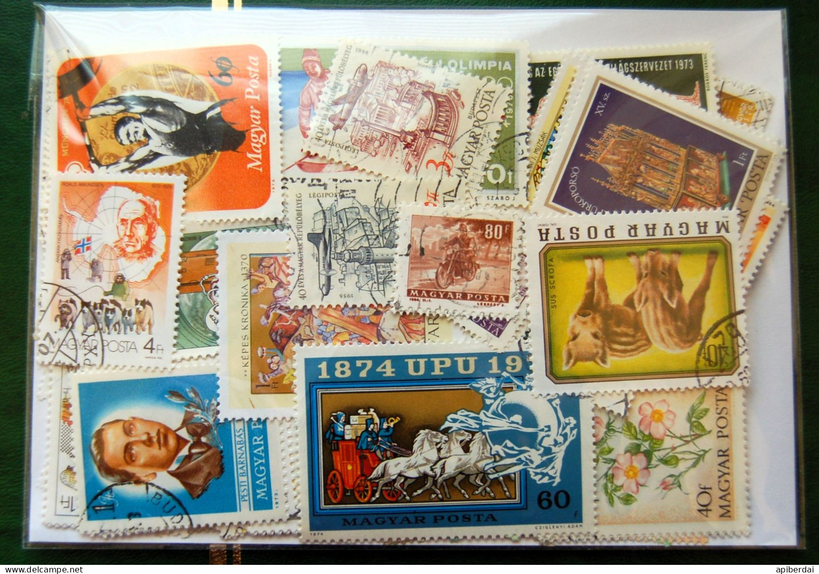 Hongrie Hungarian - 30g Stamps Used (estimate 200 Stamps) - Alla Rinfusa (max 999 Francobolli)