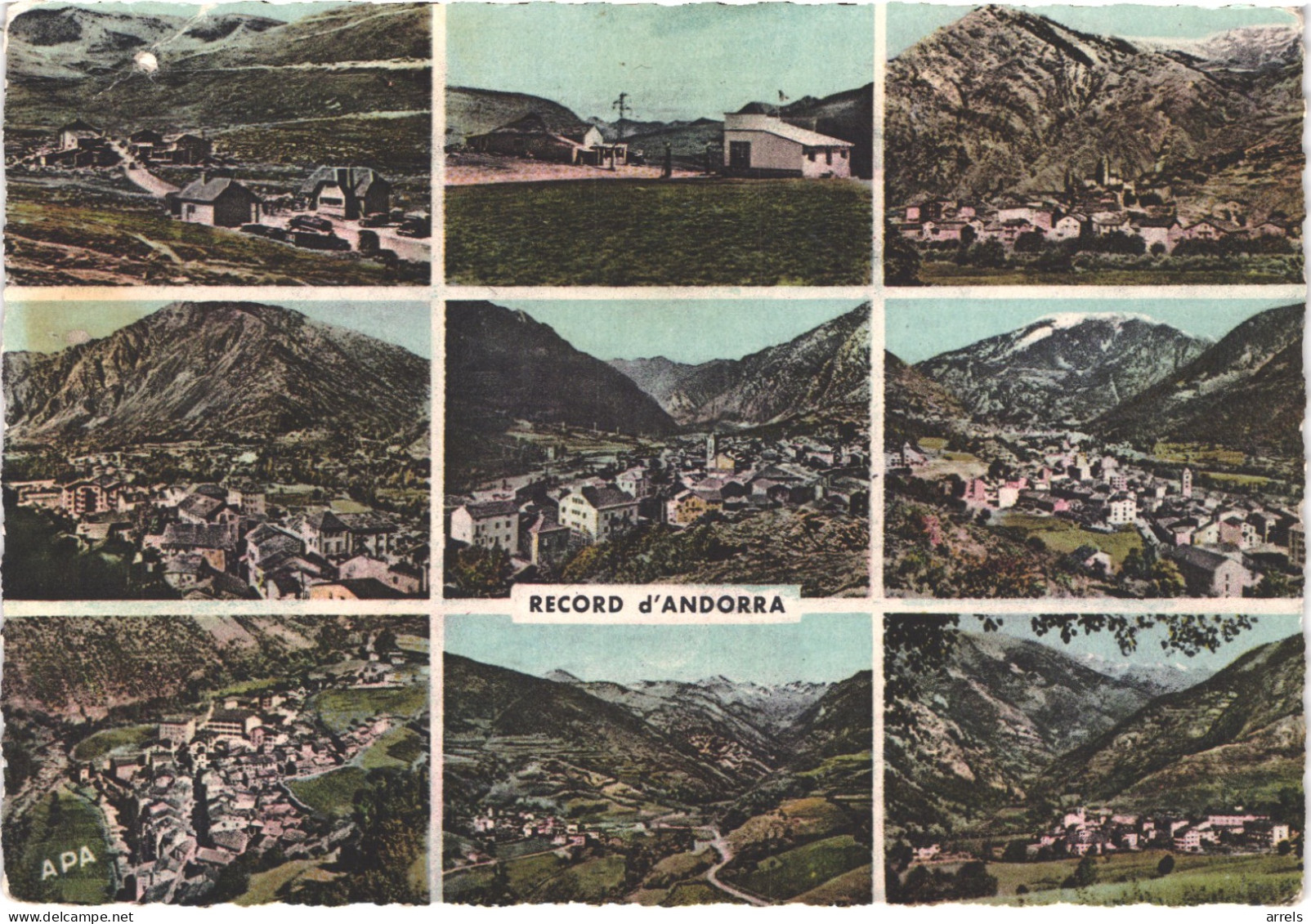 ANDORRE ANDORRA - DESTOCKAGE - Lot de 12 CPSM 10 * 15 - en bel état - voir scans recto verso