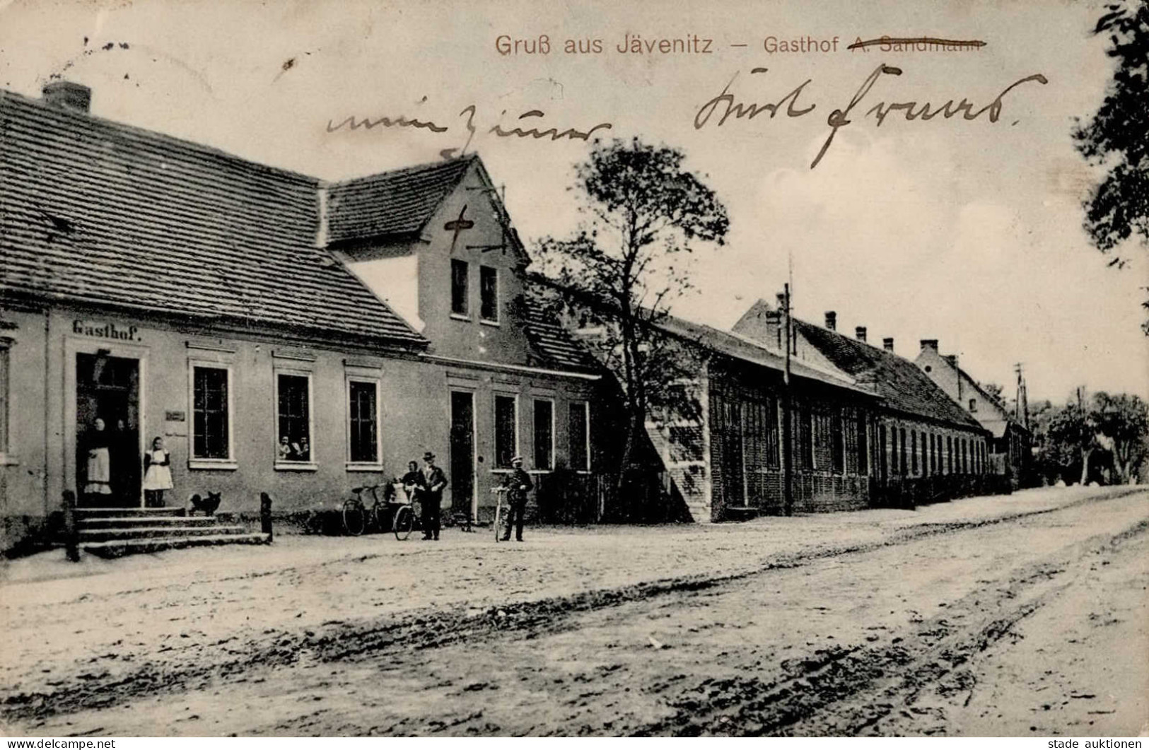 Jävenitz (o-3571) Gasthaus 1914 I-II - Other & Unclassified