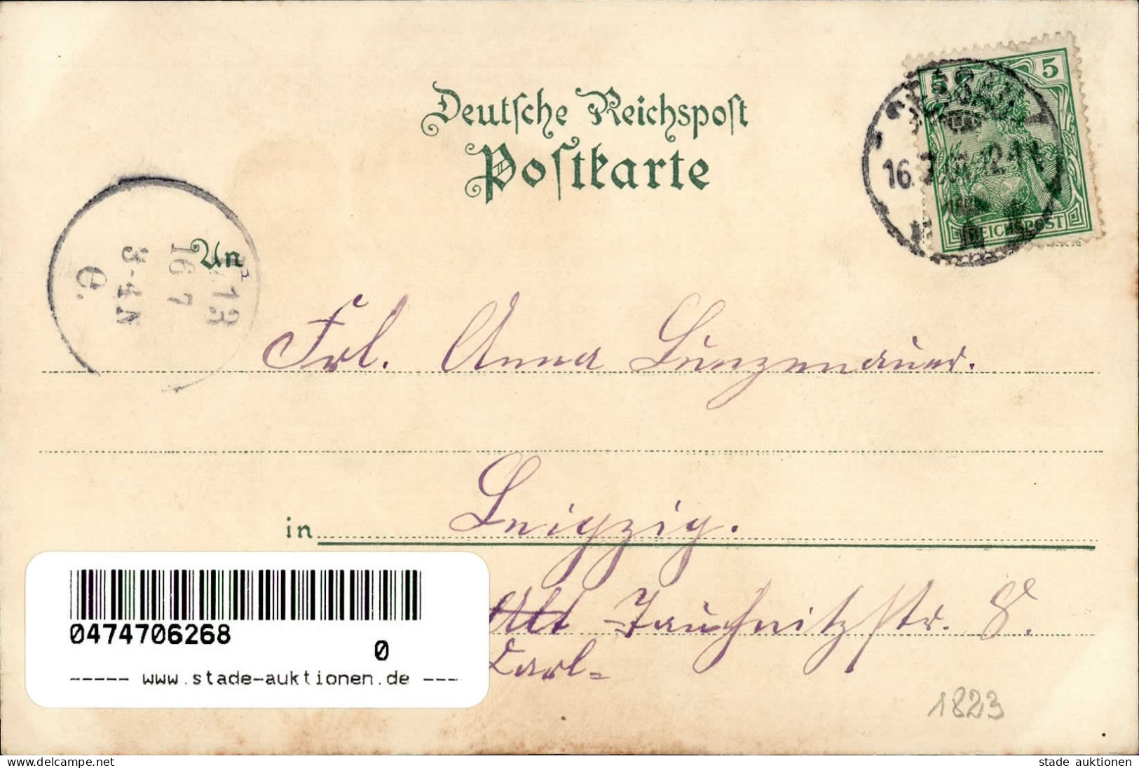 Dessau (o-4500) Schützenfest 1901 I- - Other & Unclassified
