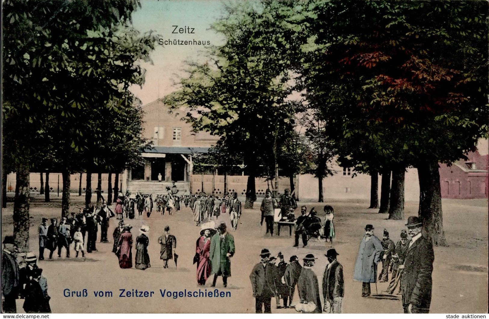 Zeitz (o-4900) Vogelschießen Schützenfest 1913 I - Autres & Non Classés