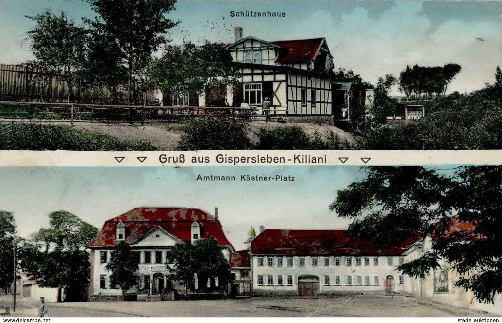 Erfurt Gispersleben (o-5000) Schützenhaus 1914 II (leichte Stauchung) - Other & Unclassified
