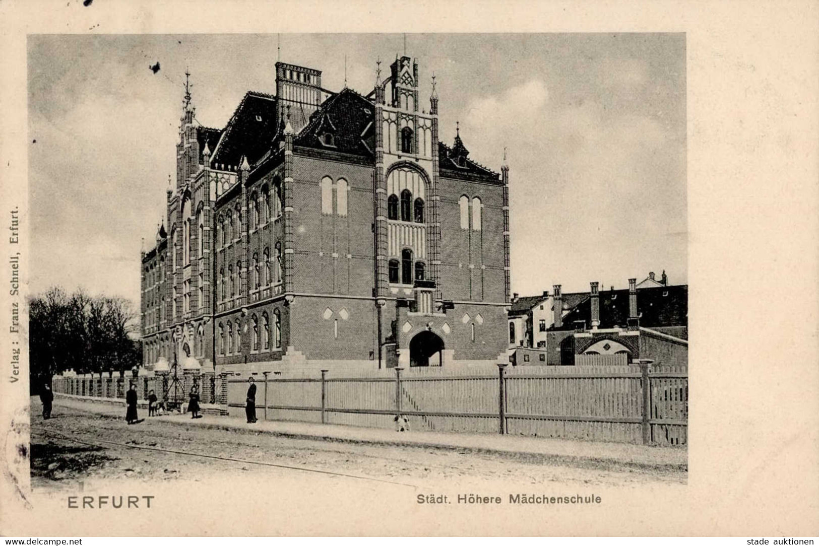 Erfurt (o-5000) Städt. Höhere Mädchenschule 1913 I-II - Erfurt