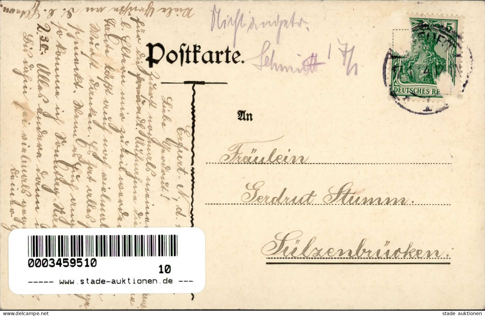 Ilversgehofen (o-5101) Einweihung Des Friedrichsteines 1907 I- - Other & Unclassified