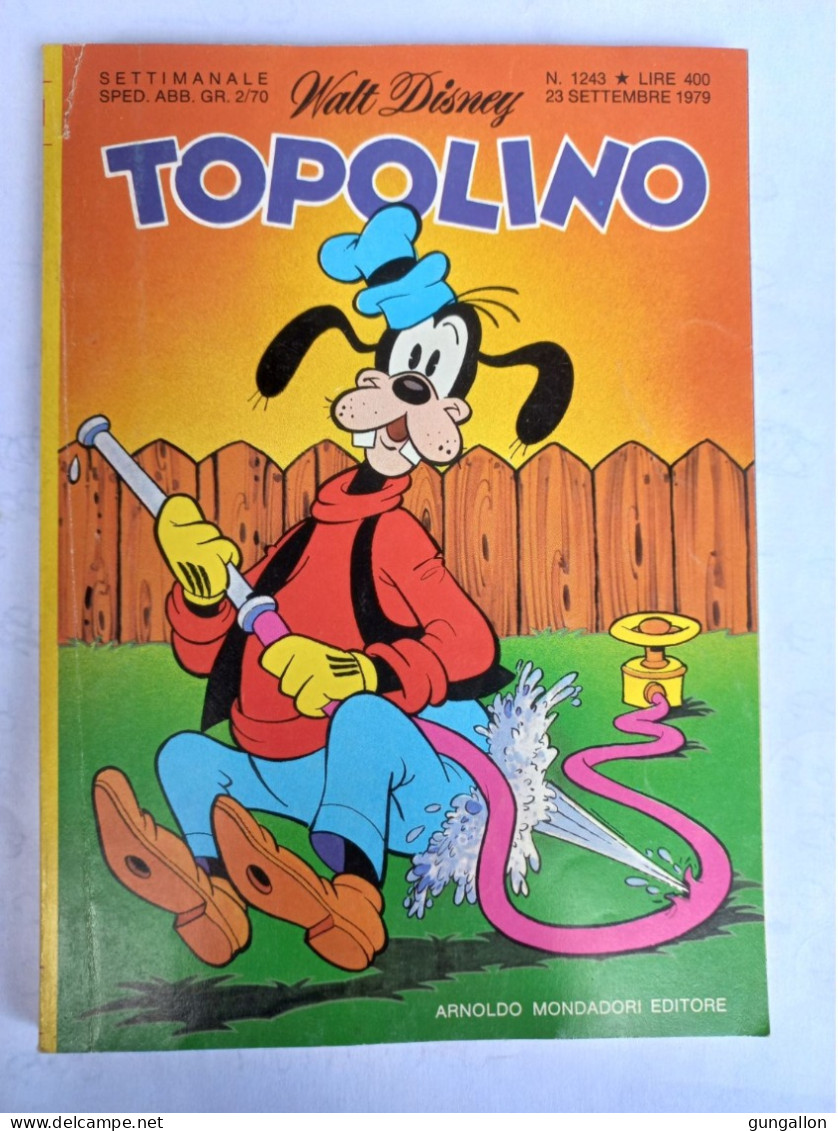 Topolino (Mondadori 1979)  N. 1243 - Disney