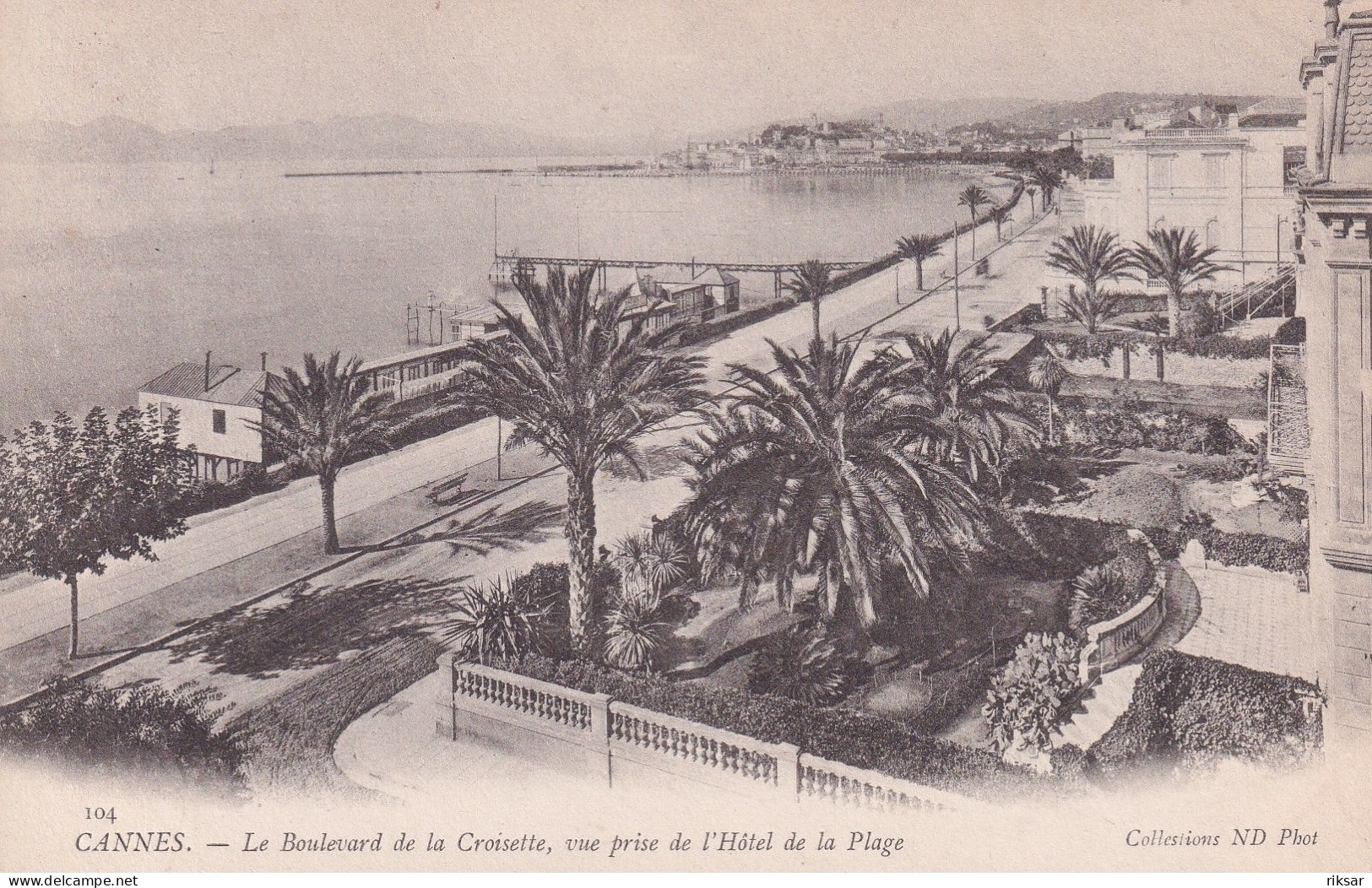 CANNES(HOTEL DE LA PLAGE) - Cannes