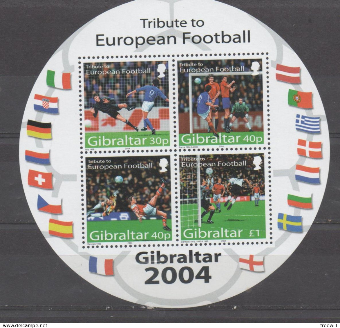 Gibraltar Tribute To European Football 2004 XXX - Gibraltar