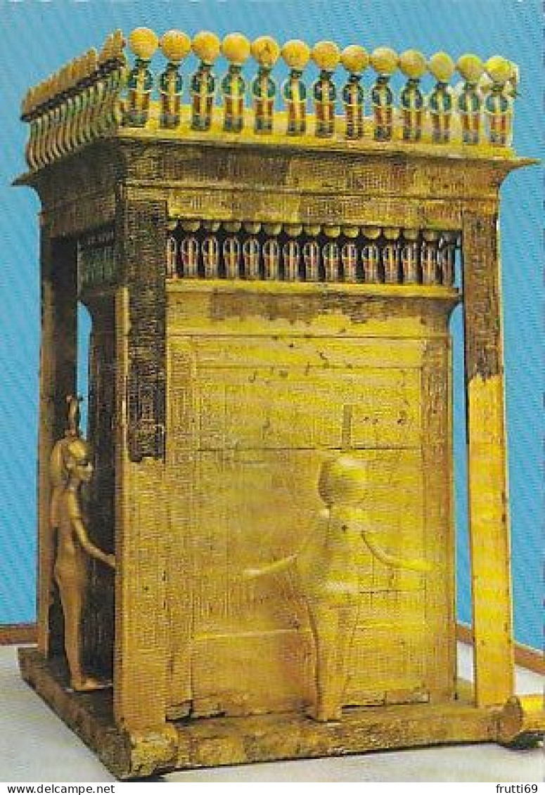 AK 214887 EGYPT - Cairo - The Egyptian Museum - Tutankhamun's Golden Canopic Shrine - Musea